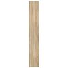 vidaXL Estantería/divisor espacios color roble Sonoma 40x30x198 cm