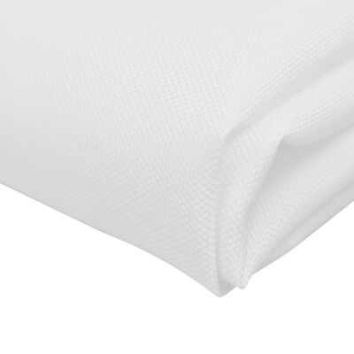 25 servilletas blancas de tela 50 x 50 cm