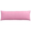 vidaXL Cojines de sofá 2 pcs Rosa 120 x 40 cm tela