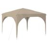 vidaXL Carpa Plegable para Fiestas 290 x 290 x 245 cm Crema
