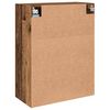 vidaXL Armarios Montados en la Pared 2 pcs Madera envejecida