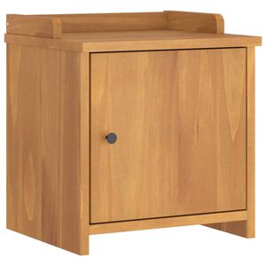 vidaXL Banco de recibidor SANDNES madera maciza de pino 45x40x50 cm