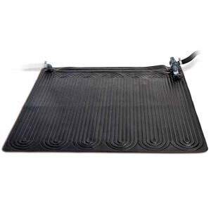 Intex Esterilla calefactora solar PVC negro 1,2x1,2 m