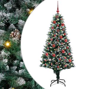 vidaXL &Aacute;rbol de Navidad artificial Verde 150 cm PVC, Acero y Pl&aacute;stico