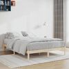 vidaXL Estructura de cama sin colch&oacute;n madera maciza de pino 152x203 cm