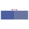 vidaXL Toldo lateral retr&aacute;ctil de jard&iacute;n azul 200x600 cm