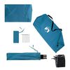 vidaXL Cortaviento de camping impermeable azul 344x120 cm