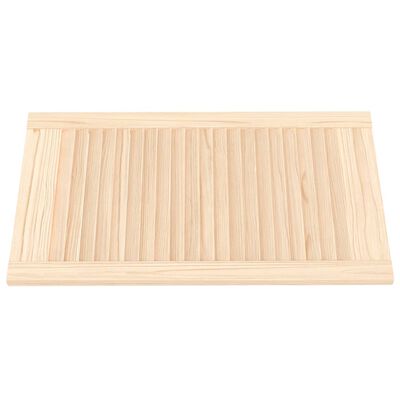 vidaXL Puertas de armario de lamas 2 uds madera de pino 69x39,4 cm