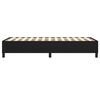 vidaXL Estructura de cama con somier tela negro 100x200 cm