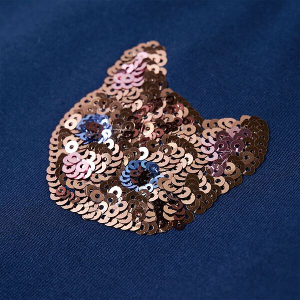 Sudadera infantil azul marino 140