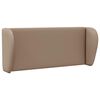 vidaXL Oreja de cabecero Canela 40 x 23 x 6 cm PVC