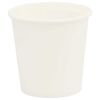 vidaXL Tazas de café de papel 1000 uds 4oz 100ml blanco
