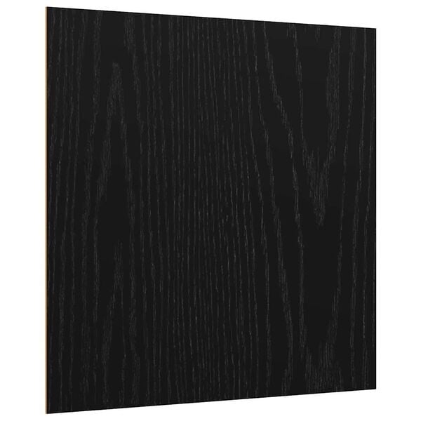 vidaXL Paneles Decorativos 12 pcs Roble negro 30 x 30 x 0.3 cm