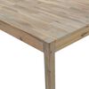 vidaXL Juego de comedor 5 piezas madera maciza de acacia
