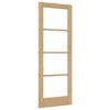 vidaXL Puerta Interior ORKDAL Marr&oacute;n 73,5 x 198,5 cm