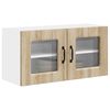 vidaXL Mueble de Cocina Kalmar Roble Sonoma 80 x 31 x 40 cm