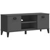 vidaXL Zapatero VIKEN madera ingenier&iacute;a antracita 106x35x45 cm