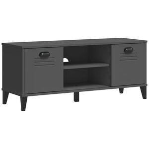 vidaXL Zapatero VIKEN madera ingenier&iacute;a antracita 106x35x45 cm