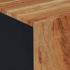 vidaXL Aparador de 3 piezas madera maciza de acacia