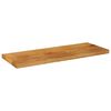 vidaXL Tablero de mesa rectangular madera maciza mango 70x40x3,8 cm