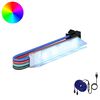 vidaXL Tira LED 12 uds. Negro y Multicolor Cobre y pl&aacute;stico