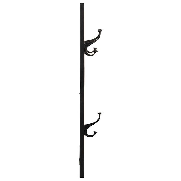 vidaXL Perchero multicolor madera maciza reciclada 40x2x80 cm