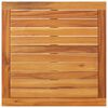 vidaXL Mesa de jardín madera maciza de acacia 64x64x29 cm