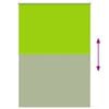 vidaXL Estor Enrollable Opaco hojas verde 110x150cm Tela Ancho 105,7cm