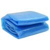vidaXL Cubierta redonda de PE de piscina, azul, 488 cm