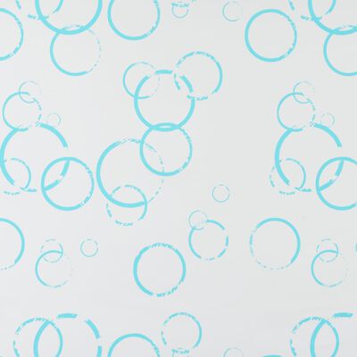 vidaXL Persiana enrollable de ducha burbujas 140x240 cm