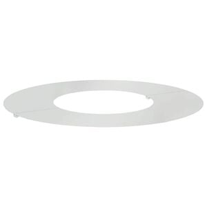 vidaXL adecuado para Anillo de &Aacute;rbol Plano Plateado &Oslash;30 / 60 cm