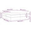 vidaXL Cama con almacenamiento y colch&oacute;n Taup&eacute; 180 x 200 cm Poli&eacute;ster
