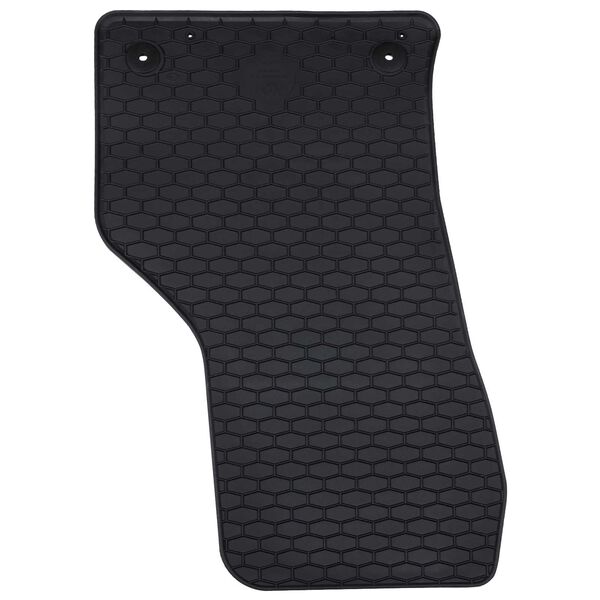 vidaXL Alfombrilla de Coche 4 pcs Negro VW para PASSAT B8 Goma