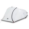 vidaXL Tienda de campa&ntilde;a igl&uacute; 4 personas tela opaca impermeable blanco