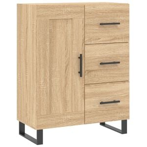 vidaXL Aparador de madera de ingenier&iacute;a roble Sonoma 69,5x34x90 cm