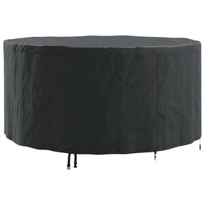 vidaXL Funda para muebles 182 x 182 x 85 cm Tela Oxford 600D Redondo