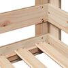 vidaXL Estructura de cama sin colch&oacute;n 80x160 cm madera maciza de pino