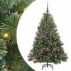 vidaXL &Aacute;rbol de Navidad artificial con 150 LED Verde 120 cm PE y PVC
