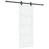 vidaXL Puerta Corredera ORKDAL 83 x 211 cm Madera de ingenier&iacute;a