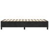 vidaXL Estructura de cama con somier terciopelo negro 80x200 cm