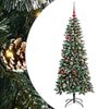 vidaXL &Aacute;rbol de Navidad artificial Verde 150 cm PVC, pl&aacute;stico y acero