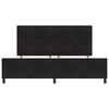 vidaXL Cama tipo Box Spring con cabecera Negro 200 x 200 cm Terciopelo