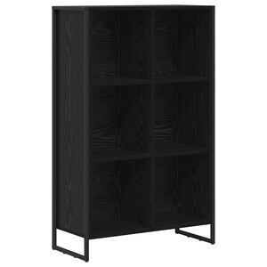 vidaXL Estanter&iacute;a para libros 99,5 x 30 x 108,5 cm Roble Negro
