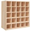 vidaXL Vinoteca 56x25x56 cm Madera maciza de pino