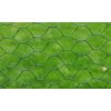 vidaXL Malla de alambre hexagonal acero verde oscuro 1x25 m