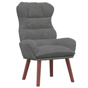 vidaXL sill&oacute;n Gris oscuro 69 x 74 x 93 cm Terciopelo