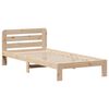 vidaXL Estructura de cama sin colch&oacute;n madera maciza de pino 90x200 cm