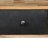 vidaXL Mesa consola de teca maciza reciclada 120x30x76 cm