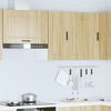 vidaXL Mueble de pared cocina madera contrachapada Porto roble sonoma