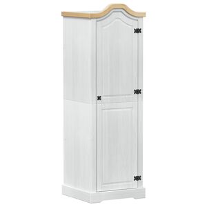 vidaXL Armarios con estante 55 x 52 x 170 cm Madera de pino macizo